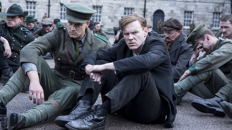 Brian Gleeson said filming a humiliation scene in Rebellion was 'affecting'