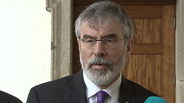 Mr Adams said party would stick by its mandate