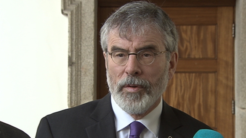 Mr Adams said party would stick by its mandate