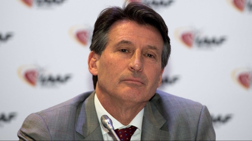 IAAF President Sebastian Coe