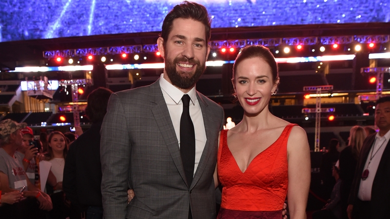 John Krasinski and Emily Blunt