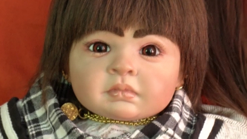 The dolls were first made popular by celebrities who claimed dressing up and feeding their dolls brought them success