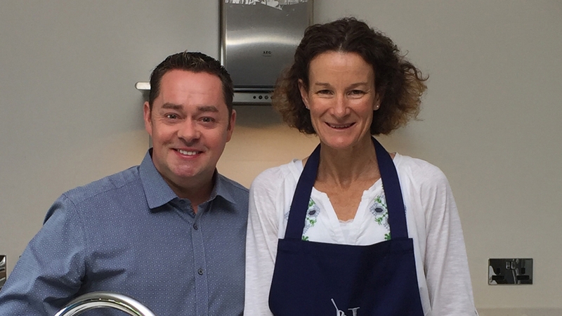 Neven Maguire with Sonia O'Sullivan