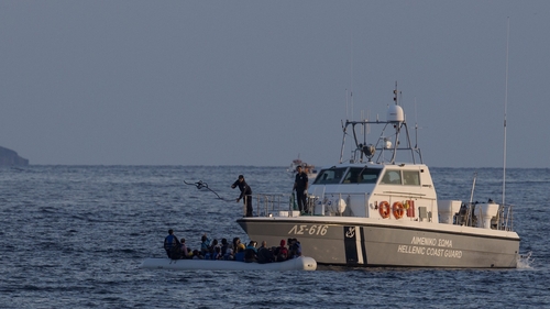 The Greek coast guard is searching for more missing off coast of Samos Tafter island
