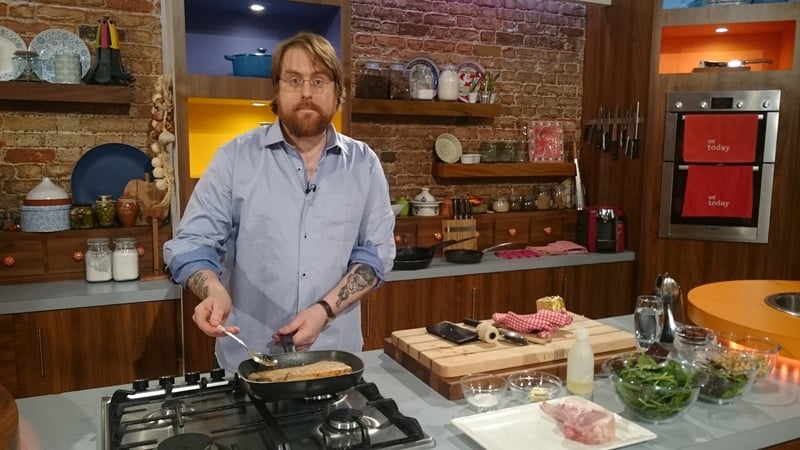 JP in Today show studios in Cork