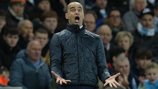 Roberto Martinez is under increasing pressure at Everton