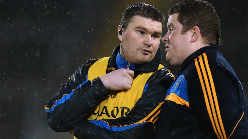 Gerry McGill (L) has previously managed Dublin and Tipperary ladies teams.