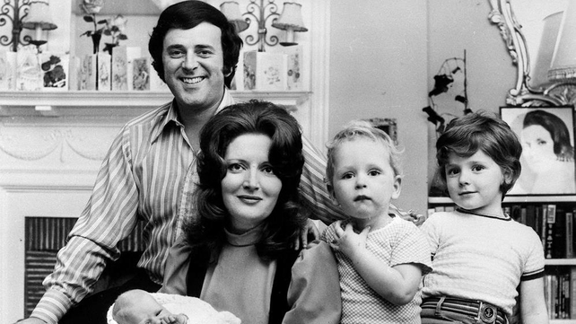 Wogan and his family