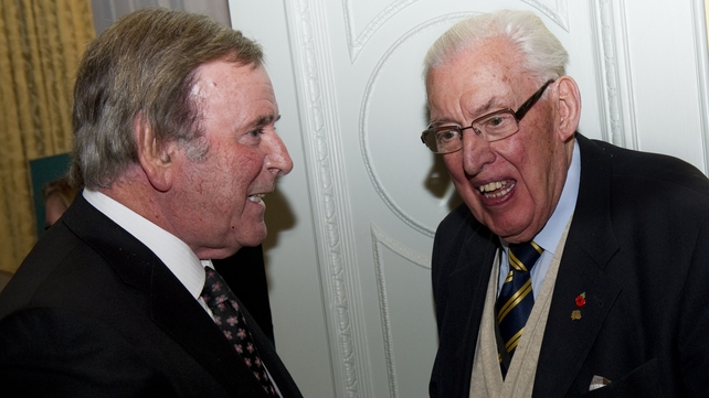 Wogan with the late Ian Paisley