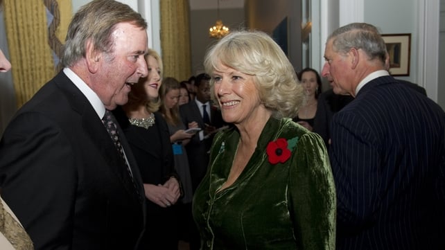 Wogan with Camilla, Duchess of Cornwall