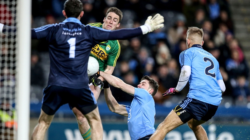 No way through for Kerry's Stephen O'Brien against Dublin on Saturday
