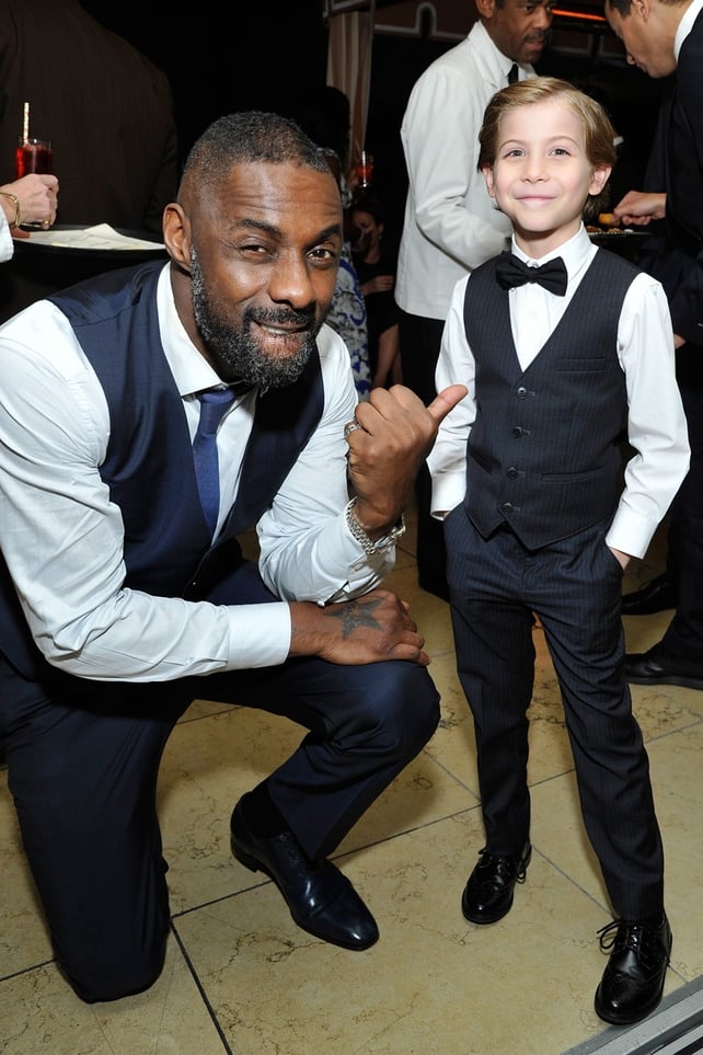 Idris Elba and Jacob Tremblay