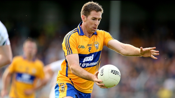 Clare's Gary Brennan was busy double-jobbing at the weekend, playing hurling and football