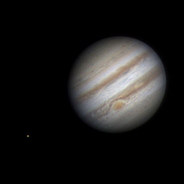 Jupiter: The fifth planet from the Sun and the largest in the solar system. Taken by Aiden Dunne in Co Westmeath