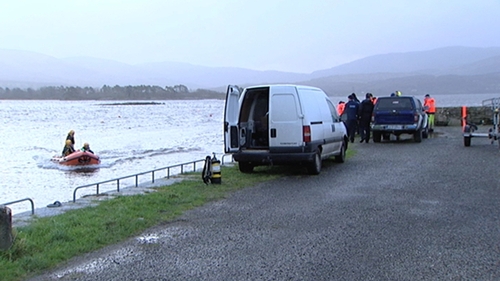 The search began yesterday afternoon off the coast of Templenoe