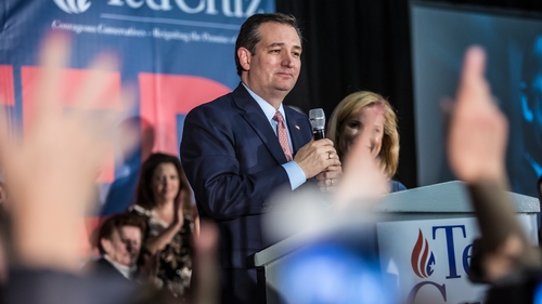 Ted Cruz won the contest with 28% of the vote