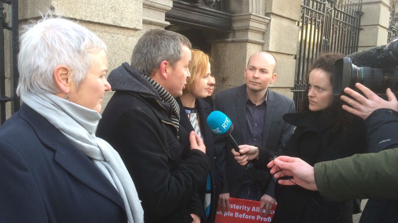 Anti Austerity Alliance/ People Before Profit were straight out of the traps with its election campaign