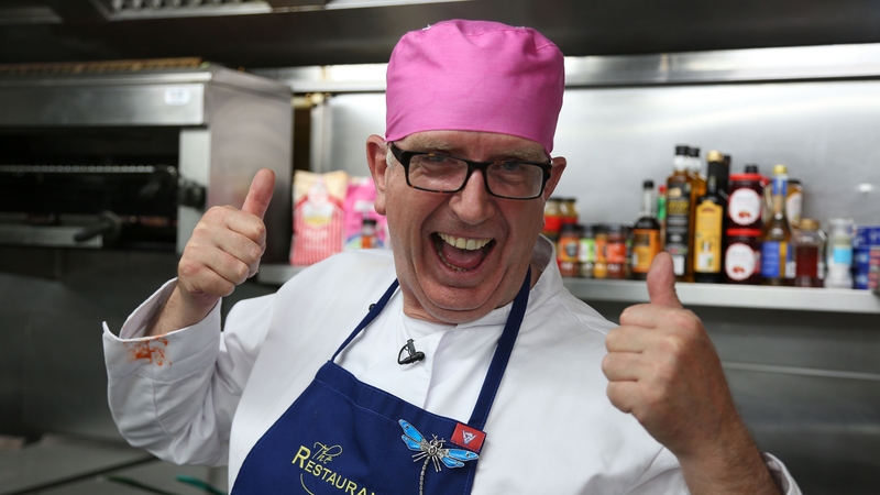 Cowan - Tries out his menu in the first episode of new series