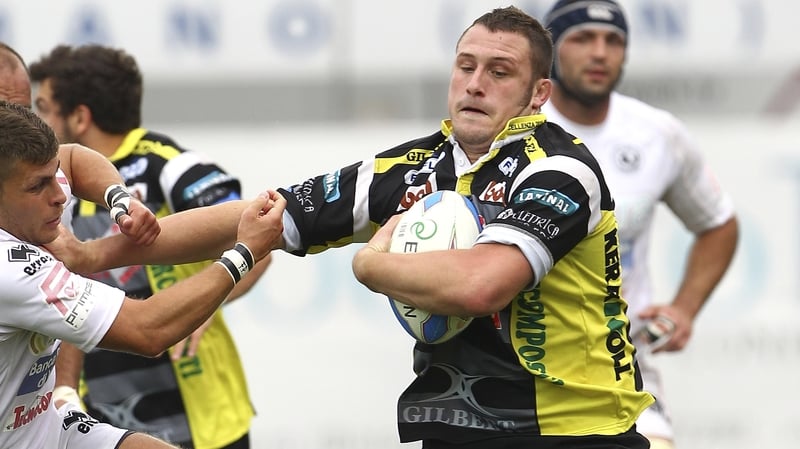 Andrea Lovotti, in action here for Cammi Calvisano, starts at prop forward