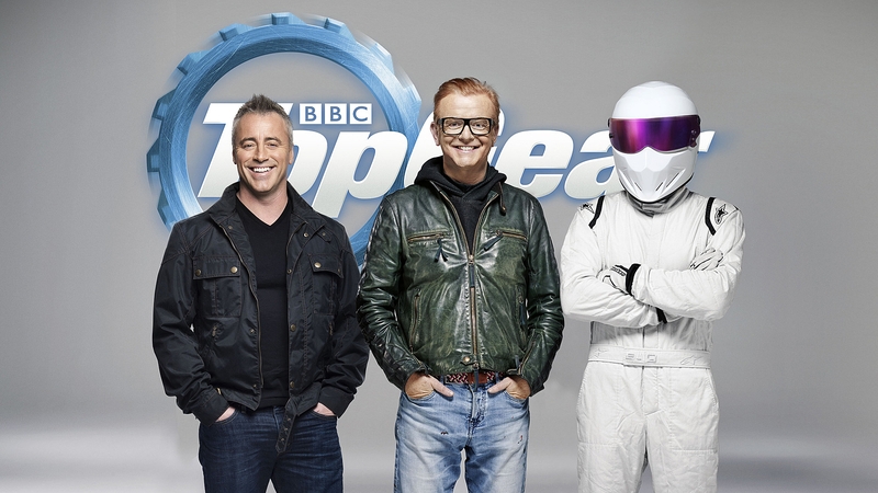 Matt LeBlanc, Chris Evans and The Stig