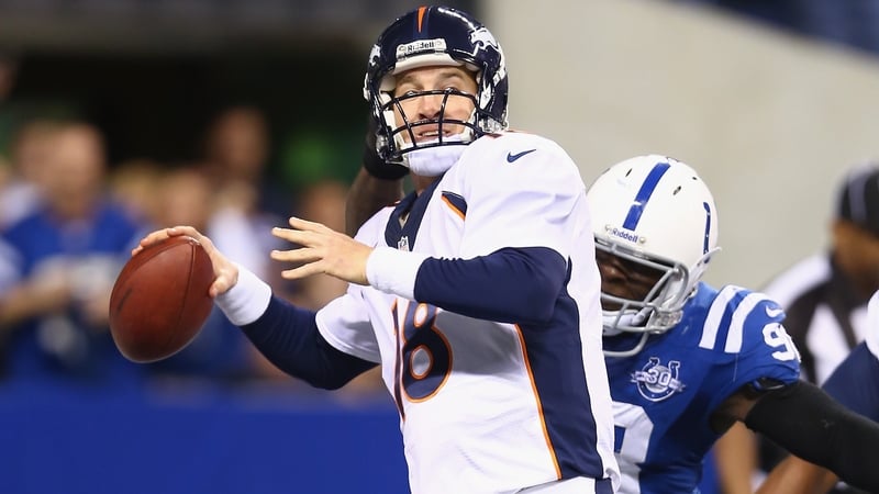Denver Broncos quarterback Peyton Manning owns a host of NFL passing records