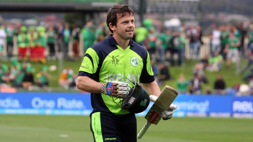 Ed Joyce won 151 caps for Ireland and holds the national records for highest average and highest innings