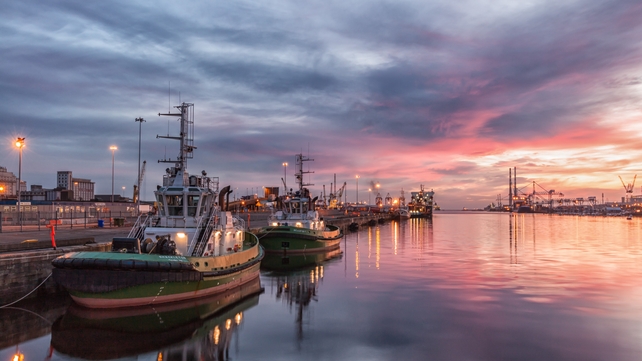 'River Liffey at Daybreak' (Pic: Tony Mullen)