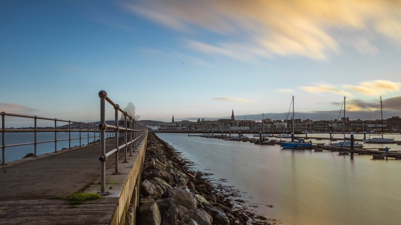 West pier at Dún Laoghaire harbor (Pic: Bernard Geraghty)
