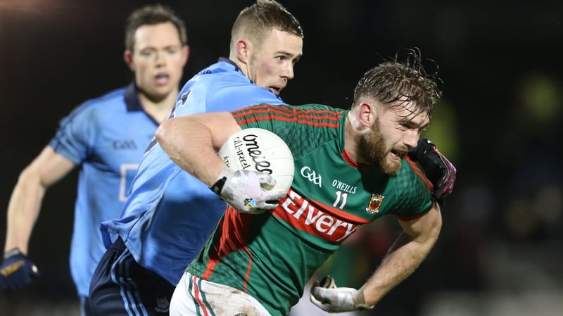 Aidan O'Shea was tightly marked by Dublin