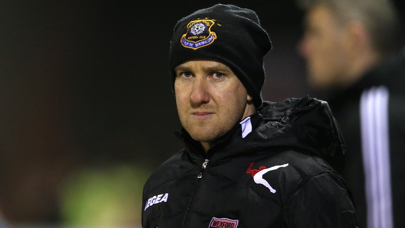 Youths manager Shane Keegan