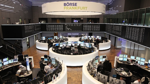 Strong gains in the US dollar helped Germany's dollar-exposed DAX shoot up from a two-month low, last up 1.1%