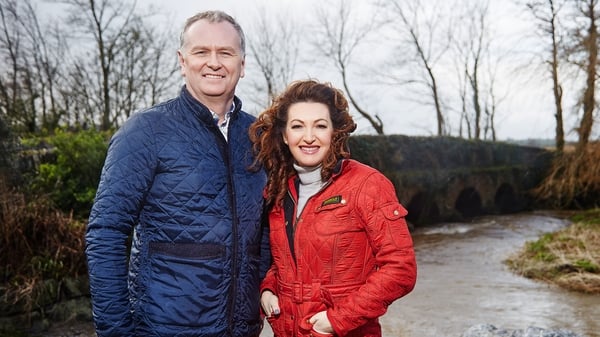 Dáithí O'Sé and Maura Derrane