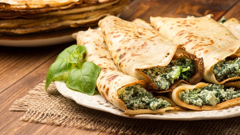 Eunice Power shares her savoury pancake recipe on the Today show