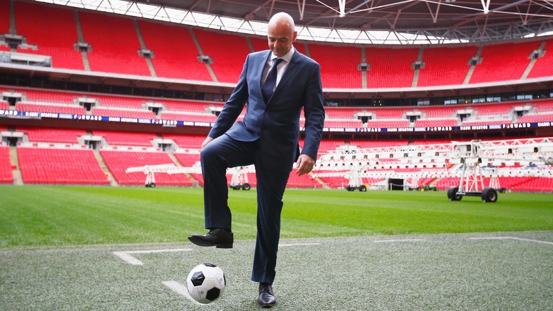 Real Madrid, Juventus, Bayern Munich and Artsenal are among the clubs to have backed Gianni Infantino