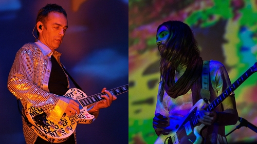 Underworld and Tame Impala (Karl Hyde and Kevin Parker pictured) - In Dublin for the June bank holiday weekend