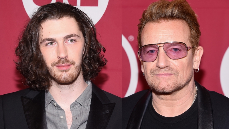 Hozier and U2's Bono - Will it be their night on April 3?