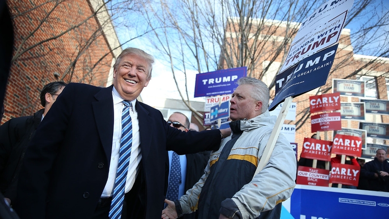 Donald Trump is hoping for a better result in New Hampshire