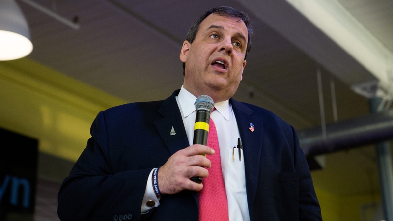 In a post on his Facebook page, Chris Christie said he was leaving the race 'without an ounce of regret'