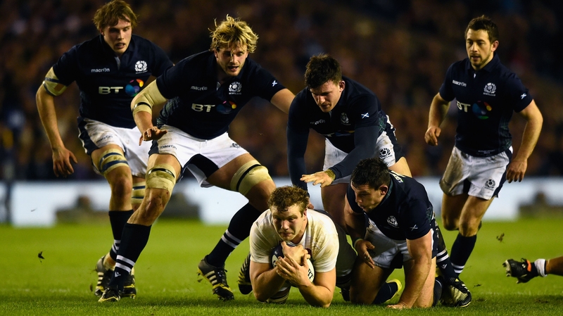England were six-point winners at Murrayfield