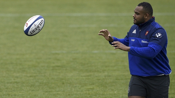 Jefferson Poirot makes his first Test start for France against Ireland