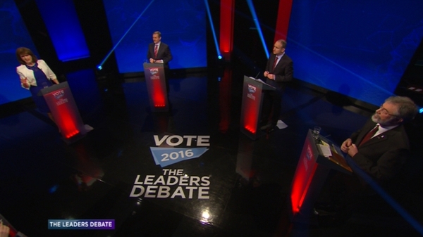 The first leaders' debate of the campaign was largely uneventful