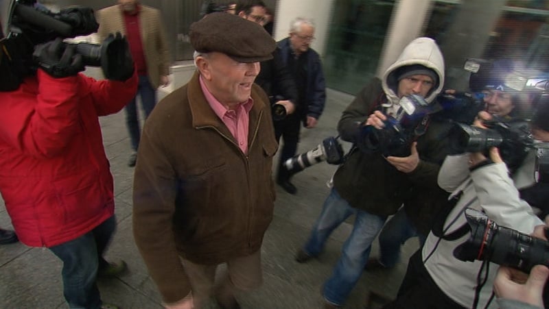 Murphy arrives at court in Dublin