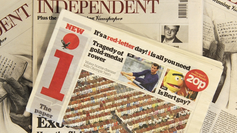 The Daily Mail General Trust bought The i newspaper for almost £50m last week