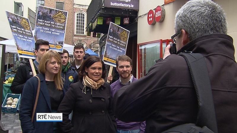 Sinn Féin launched its proposals for dealing with the housing and homelessness crisis