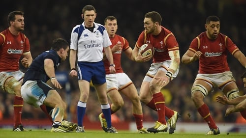 George Clancy came in for some criticism after Wales' first try
