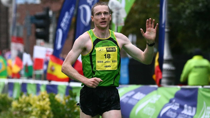 Sean Hehir is also the national marathon champion