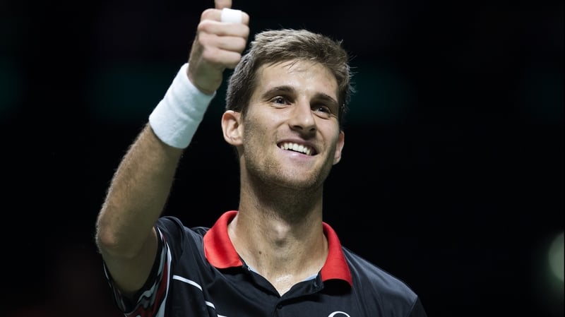Martin Klizan battled to glory in Rotterdam