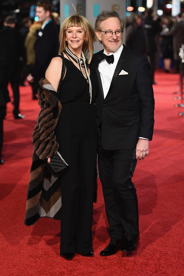 Kate Capshaw and Steven Spielberg