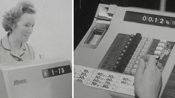 Decimal cash register 1971