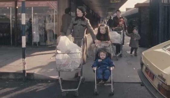 Shopping in Galway 1981